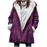 HUMMHUANJ Amazon Same-day Delivery,reward Points,open Edit,amazon of Prime of Day Deals October,fleece Suede Pea Coat Women,womens Pea Coats Winter,hooded Peacoat Women,womens Plus Size Winter Coats