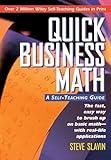 Quick Business Math: A Self-Teaching Guide
