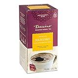 Teeccino Hazelnut Herbal Tea - Rich & Roasted Herbal Tea That’s Caffeine Free & Prebiotic for Natural Energy, 25 Tea Bags