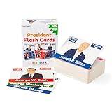 US Presidents for Kids Flash Cards –46 President Cards –Learn Presidents of The USA –Includes US Presidents Party & Vice President Facts -Gift - Ages 5,6,7,8,9,10