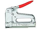 Arrow T72 Heavy Duty Wire and Cable Staple Gun, Manual Stapler for Installing Wiring for Telecommunications, Internet, and Computer Cables, uses T72 Insulated Staples