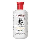 THAYERS Milky Face Toner Skin Care with Snow Mushroom and Hyaluronic Acid, Natural Gentle Facial Toner, for Dry and Sensitive Skin, 355mL