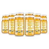 AllWellO Cold - Pressed Turmeric Shot, 60 mL, Natural USDA Organic Boost with Anti-Inflammatory Support to Relieve Joint Pain and Stiffness, Headaches, PMS Symptoms (12 Pack)