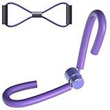 Big-Size Thigh Master Muscle Fitness Exercise Equipment, Arm Leg Exerciser Pelvic Hip Trainer Inner Thigh Toner for Women Home Gym Yoga Workout Training, Thighmaster with Resistance Band Figure-8