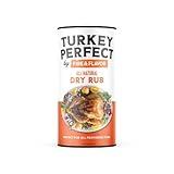 Fire & Flavor Turkey Perfect Natural Dry Rub - Turkey and Chicken Seasoning - Herbs, Spices & Seasonings - Seasonings for Cooking - 8oz.