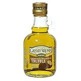 Mantova Grand’Aroma Truffle Flavored Extra Virgin Olive Oil, made in Italy, cold-pressed, 100% natural, heart-healthy cooking oil perfect for salad dressing, pasta, garlic bread, meats, or pan frying, 8.5 oz