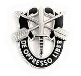 US Army Special Forces Unit Crest (De Oppresso Liber)(Military Issued)-Veteran Owned Business