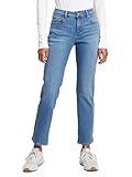 GAP Womens Classic Straight Fit Jeans, Medium Masco, 28 Regular US