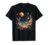 Fantasy Science Fiction Galaxy Landscape T-Shirt