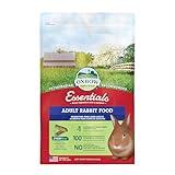 Oxbow Essentials Adult Rabbit Food - All Natural Adult Rabbit Pellets - Veterinarian Recommended- No Artificial Ingredients- All Natural Vitamins & Minerals- Made in the USA- 5 lb.