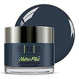 SNS Nail Dip Powder, Gelous Color Dipping Powder - Heart Skips A Beat (Blue), EE12 - Long-Lasting Acrylic Nail Color & Polish Lasts 14 Days - Low-Odor & No UV Lamp - 1 Oz