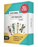 Family Card Games Set – 30 Fun Classic Games + 2 Custom Decks & Rule Book – Compact Gift for Families, Kids, and Travelers – Ideal for Family Time & Road Trips.