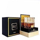 Lattafa Khamrah - Vanilla, Warm Spicy, Amber, Cinnamon - Eau de Parfum Long-Lasting Fragrance for Unisex, 3.40 Ounce / 100 ml