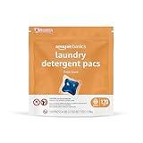 Amazon Basics Laundry Detergent Pacs, Fresh Scent, 120 Count (Previously Solimo)