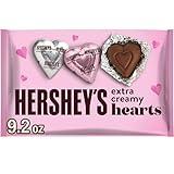 HERSHEY'S Milk Chocolate Hearts, Valentine's Day Candy Bag, 9.2 oz