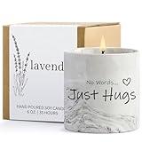 Sympathy Gifts for Loss of Loved One - Bereavement Gift for Loss of Mother Child Thinking of You Gift for Women Hug Candle Grief Present Cheer Up Gifts for After Surgery Condolence Get Well Soon