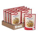 Betty Crocker Blueberry Muffin Mix, 6.5 oz (Pack of 9)