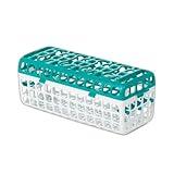 OXO Tot Dishwasher Basket for Bottle Parts & Accessories, Teal, 1 Count (Pack of 1)