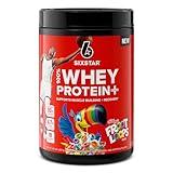 Six Star Whey Protein Powder Plus | Muscle Building & Recovery Plus Immune Support | Muscle Builder for Men & Women | Kellogg’s Froot Loops Flavor | 1.8lb