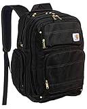 Carhartt Legacy Deluxe Work Backpack with 17-Inch Laptop Compartment, Black