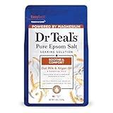 Dr Teal's Epsom Salt Magnesium Soak, Soothe & Comfort with Oat Milk & Argan Oil, 3 lbs