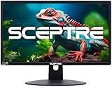 Sceptre 20" 1600x900 75Hz Ultra Thin LED Monitor 2x HDMI VGA Built-in Speakers, Machine Black Wide Viewing Angle 170° (Horizontal) / 160° (Vertical)