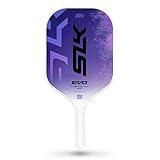 SLK Evo Hybrid MAX Pickleball Paddle by Selkirk Sport | C7-Flex Hybrid Fiberglass Pickleball Paddle Face with Spinflex Surface and Rev-Hybrid Polymer Core | Purple