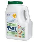 Zorbent Pet Cleanup – Industrial-Grade Pet Mess Cleaner Tackles the Grossest Pet Messes in Seconds. Each Jug Absorbs up to 1 Gallon in Liquid Making Cleanup a Snap. Just Pour, Mix and Sweep, 5 qt