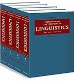 International Encyclopedia of Linguistics: 4-Volume Set