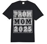 Prom Mom 2025 High School Event Dance Celebration Retro Look Comfort Colors Adult Heavyweight T-Shirt