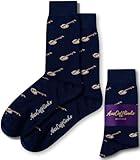 AUSCUFFLINKS Banjo Socks for Him | Musical Instrument Fun Socks for Her, Quirky Novelty Gift for Dad & Mum