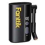 Fanttik X9 Ace Mini Bike Tire Pump, 32s Fast Inflate Bike Pump with Guage, 150PSI Electric Air Pump with Presta and Schrader Valve, Suitable for Road Bike, Mountain Bike, E-Bike, City Bike