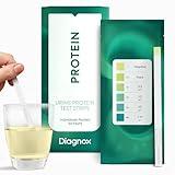 DIAGNOX HEALTH Protein Urine Test Strips Kit | Individually Packed | Home Urine Protein Test Strips | Urinalysis Strips | Protein in Urine (Pack of 30)