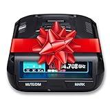 Uniden R3 EXTREME LONG RANGE Laser/Radar Detector, Record Shattering Performance, Built-in GPS w/ Mute Memory, Voice Alerts, Red Light & Speed Camera Alerts, Multi-Color OLED Display , Black