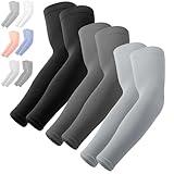 OutdoorEssentials UV Arm Sleeves for Men and Women - Sun Protection Sleeves - Compression, Golf, Baseball, Cooling, Tattoo Arm Sleeve - Mangas Para El Sol Para Hombre