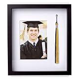 Pearhead Tassel and Picture Graduation Frame, Photo with Tassel Holder, Perfect Graduation Party Centerpiece and Keepsake, Great Gift for Graduates, Parents, and Grandparents, 5x7 Photo Insert