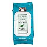 Crme Shop Juicy Pre-Wet Makeup Cleansing Wipes with Aloe Vera (60 Hydrating Wipes)