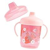 Stephen Joseph, Toddler Sippy Cups with Easy-Grab Handles, Reusable Toddler Cups - Kids Cups and Snap On Lids for Ages 9 Months and Up, Strawberry