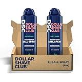 Dollar Shave Club | Ball Spray (2 Pack) | Fast Absorbing Body Deodorant Spray for Men