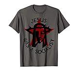 Jesus Was A Socialist Red Star - Liberation Theology T-Shirt