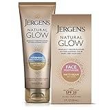 Jergens Natural Gradual Glow Bundle Pack: Daily Moisturizer +Firming 7.5fl oz and SPF20 Face Moisturizer 2fl oz, Fair to Medium