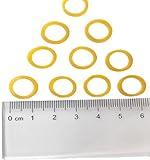 PET SHOW 1000pcs 10MM Dia. 100G/Pack Bulk Dog Rubber Bands for Hair Grooming DIY Hair Bows Top Knots for Puppies Cats Farm Animals Small Medium Large Dogs