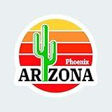 fagraphix Phoenix Arizona Sticker Decal Self Adhesive Travel Visit az Grand Canyon 1.25" Wide