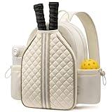 Sucipi Pickleball Bags for Women Lightweight Crossbody Pickleball Sling Bag Stylish Quilted Pickleball Paddle Bag