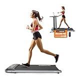 RunMaster Under Desk Treadmill - Portable 320lb Capacity, Quiet, Efficient, Installation Free, Space-Saving Jogging Machine That Transform Your Home/Office into a Fitness Hub Workout - Black