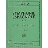 Lalo Edouard Symphonie Espagnole, Op. 21 - Violin and Piano - by Zino Francescatti - International
