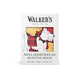 Walker’s All-Butter Mini Scottie Dog Shaped Shortbread - 51-Count Carton - Authentic Shortbread Cookies from Scotland