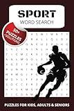Sport Word Search Puzzle Book: "Game On! The set includes 110 pages, 55 word searches, and 500 music-related words to find! ... Gift for Vacations, Holidays and Freetime