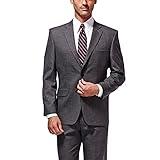 J.M. Haggar Men's Suit Jacket, Dark Heather Grey, 40