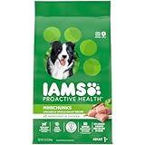 IAMS Proactive Health Minichunks Adult Dry Dog Food with Real Chicken and Whole Grains, 7 lb. Bag